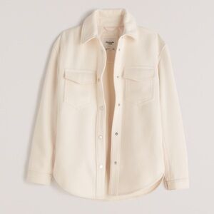 Abercrombie & Fitch Women’s Shirt Jacket Shacket, Small